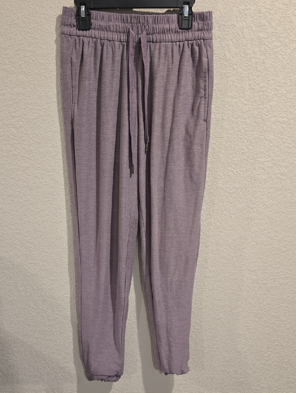 Kyodan Soft Knit Joggers - Lavender Heather - Size Small